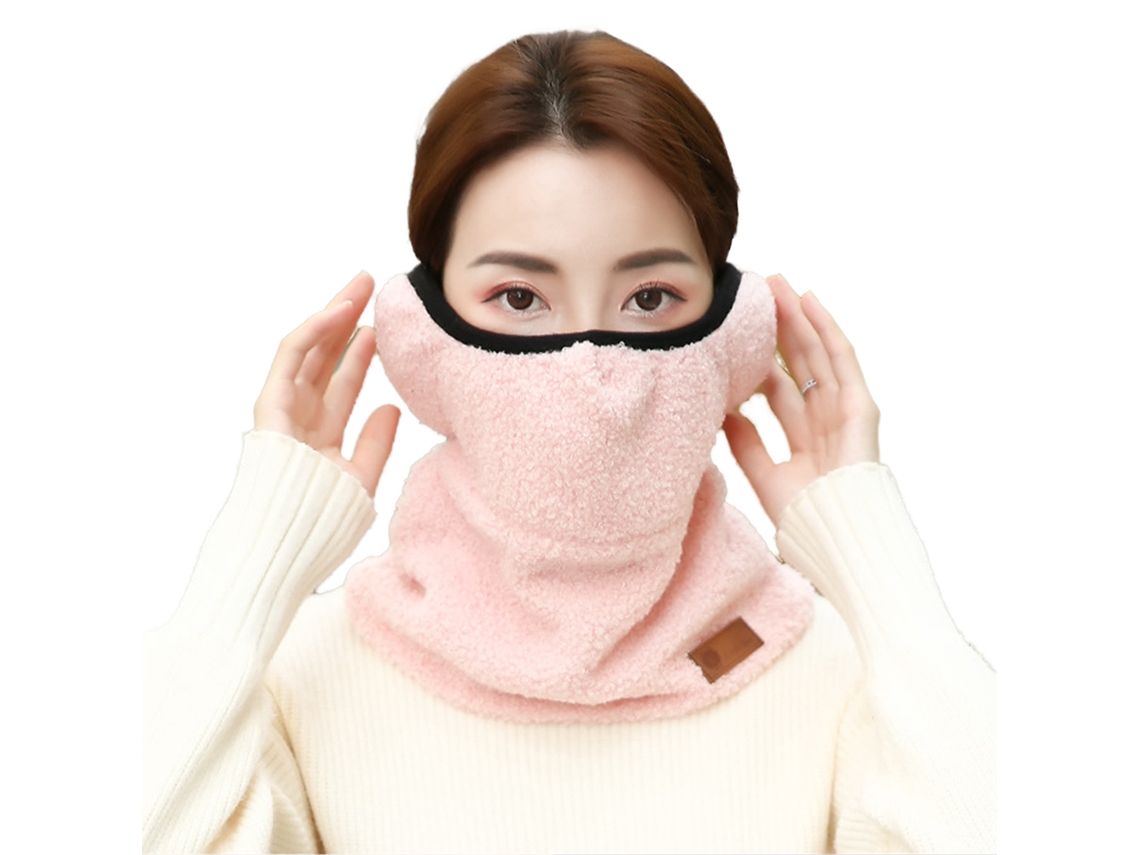 Rebe-balaclava Exterior Espesorada Com Protetor Facial, Bufanda De Pescoço E Capa De Mãos Para Homens E Mulheres