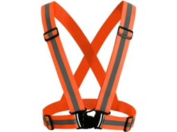 Chaleco Reflectivo Fluorescente Ajustable Alta Visibilidad Para Ciclismo Moto Mujer Hombre Adolescentes Unisex