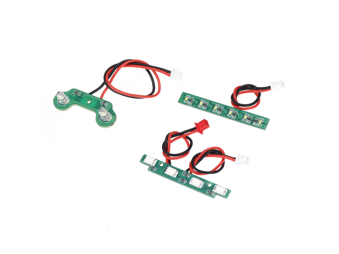 Wltoys 284161 Conjunto de Faróis Led Sobressalentes para Carro Rc 1/28 Peças de Substituição para 2552 Veículos e Modelos Acessórios MDUG
