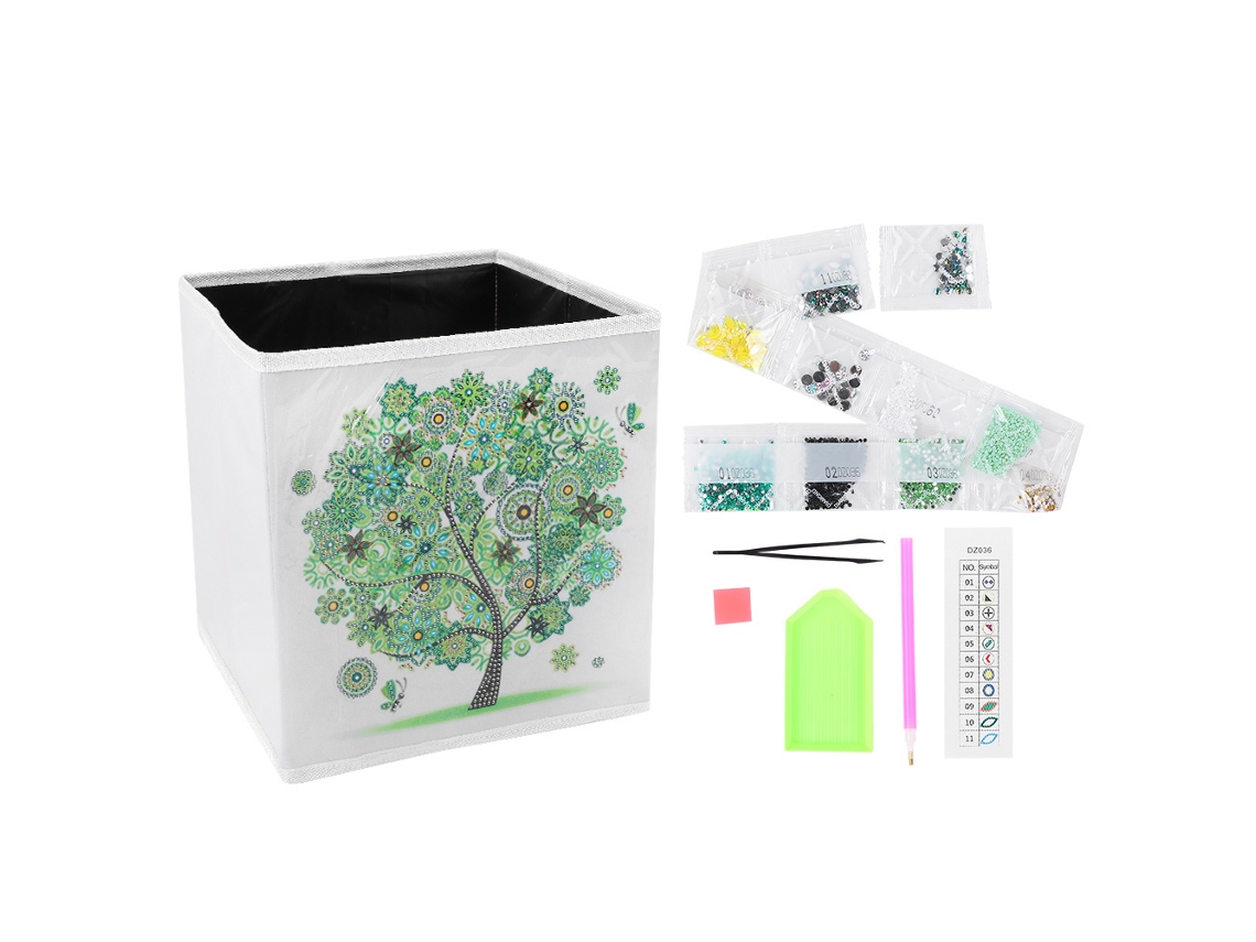 Kit De Pintura De Diamantes 5d Diy Para Niños E Adultos Regalo Com Caixa Acessórios De Arte