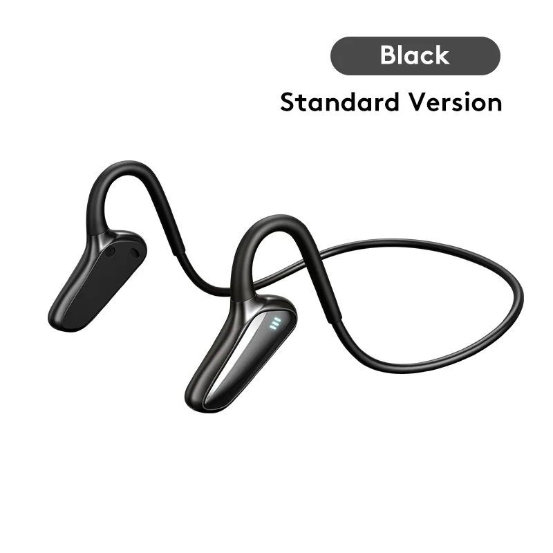 Fones de Ouvido Esportivos Estéreo com Condução Óssea MDUG (preto)