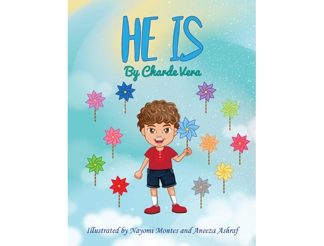 Livro He Is de Charde Vera (Inglês)