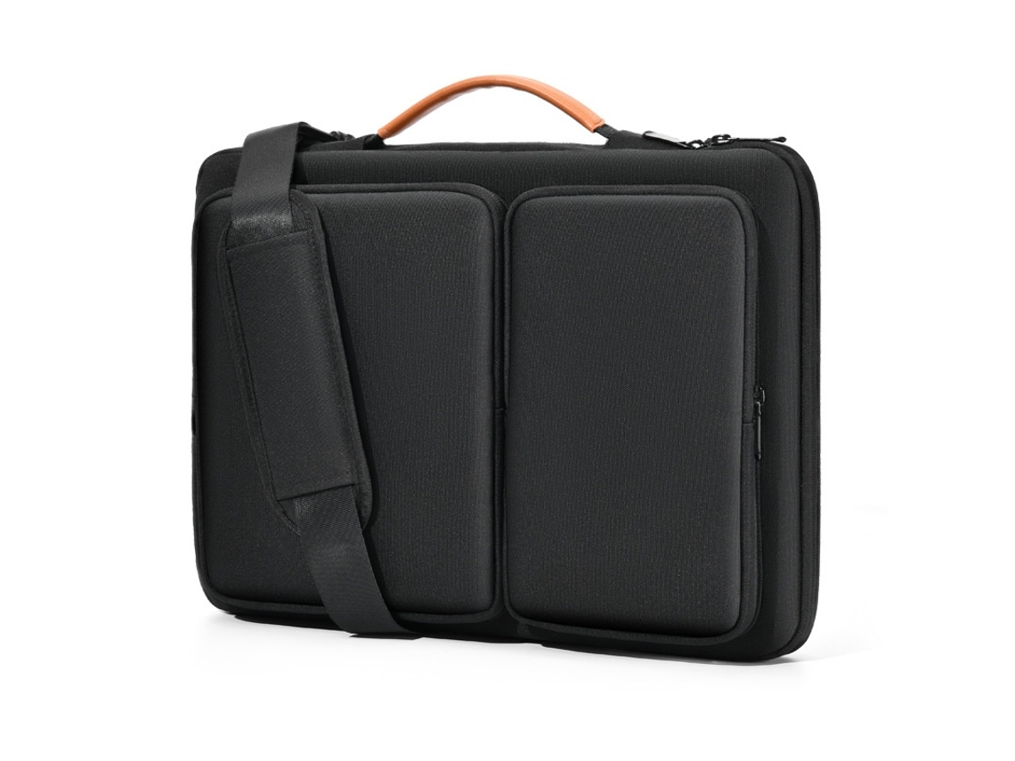 Bolsa Para Portátil Lurelia, Compatível Com Portáteis/tablets Até 13,3", Preto Escuro, Nylon, Proteção Antiquedas