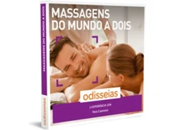 ODISSEIAS Pack Presente - Massagens do Mundo a Dois | Experiência de Spa para 2 pessoas