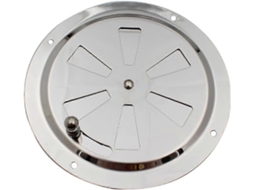 Rejilla de Ventilación Circular Ajustable de Acero Inoxidable 316, Ventilación de Entrada Y Salida, 125mm