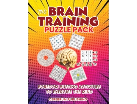 Livro The Brain Training Puzzle Book: Boredom Busting Activities to Exercise the Mind Cerebrum Publishing (Inglês)