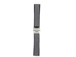 Pulseira de silicone universal ajustável de 18 mm para relógio.