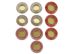 10pcs Caixas De Açafrão Allinless