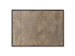 Magnetic Board For Wall Cream Feathers For The Bedroom Espelharte (100x70 Cm)