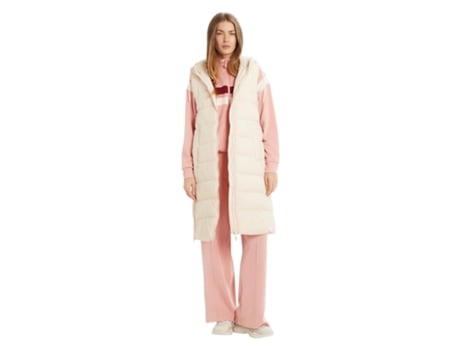 Colete De Mulher Guess Activewear Smanicati Nylon Rosa (m)