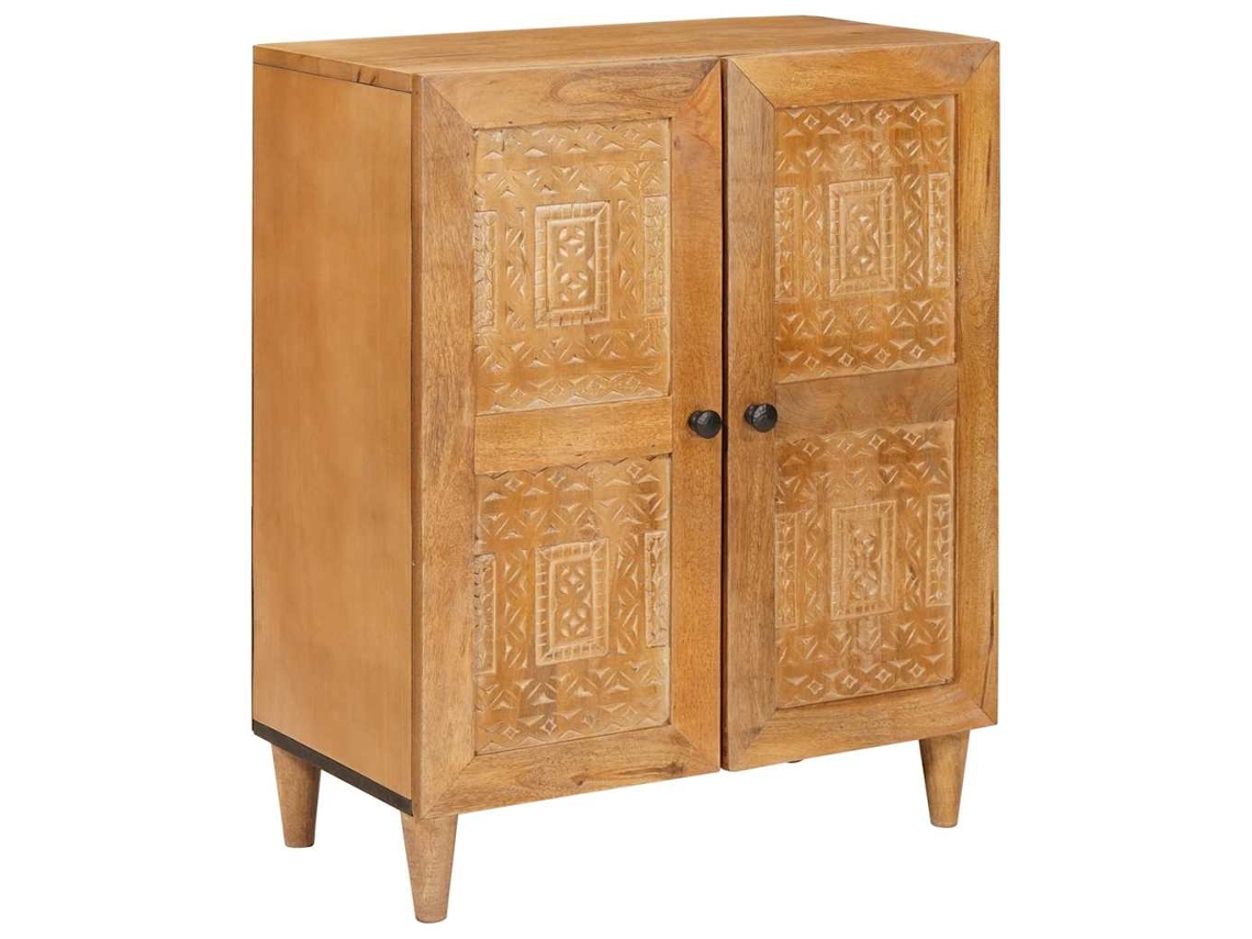 Vidaxl Buffet Castanho-claro 60 X 33 X 75 Cm