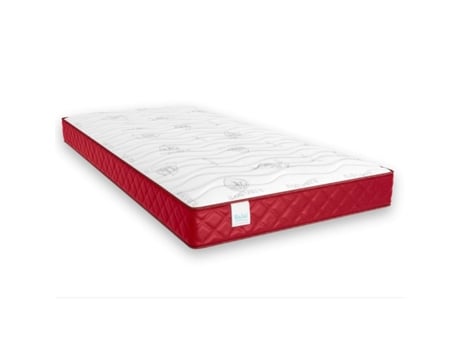 Colchão Viscoelástico Mulhacén Aloe Vera Tecido Transpirável Feito Nalui Gravitas Core Vermelho (160x190)