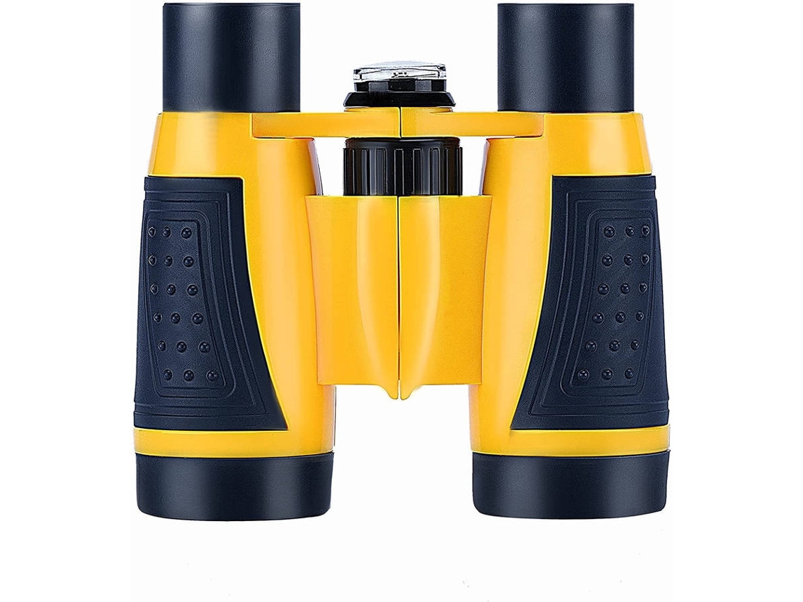 Binóculos ENZONS para Crianças e Adultos 10X22 de Alta Resolução Real Optics Mini Compacto À Prova de Choque Dobráv-Preto