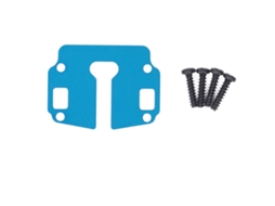 Ymsl Placa De Montagem Da Caixa De Engrenagens De Alumínio Para Carro Rc Tamiya Wr02 Gf 01 Suporte Da Caixa De Engrenagens Azul Hxl