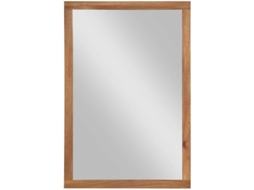 Espelho de Parede Sepang SHOWER DESIGN (Natural Escuro - Madeira - 60x0.2x90 cm)
