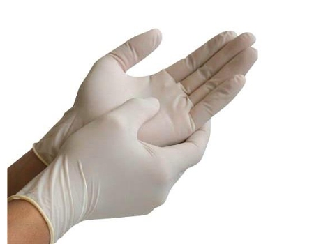 Luvas de Latex Esterilizadas S/ Pó 50 Pares RUBBERGOLD