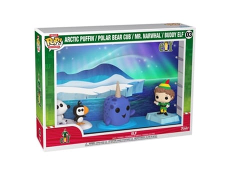 Figura Funko ELF Narwhal Cena Edição Exclusiva Us Pop! Momento Deluxe