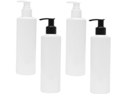De Viagem Com 5 Peças, Incluindo Frasco Com Bomba Dosadora, Recipiente Para Artigos De Higiene Pessoal E Frasco Para Shampoo.