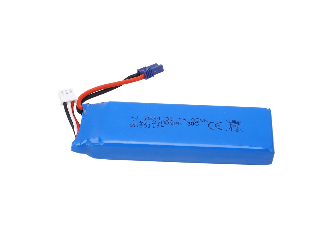 Mali bateria Lipo para Transmissor Rc 7.4v 2700mah com Plug Banana Proteção Contra Sobrecarga para Radiomaster Tx16s Tx18s