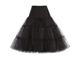 Saia Interior Feminina para Vestido Estilo Anos 50/vestido de Coquetel/vestido de Formatura com 65cm, Tecido 98% Poliéster 2% Viscose Vermelho