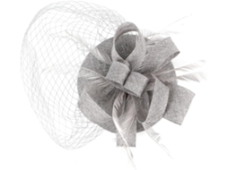 Tiara Fascinator Com Véu Para Festas, Eventos E Chás Da Tarde - Acessório Elegante Para Mulheres