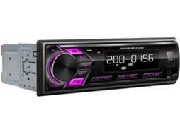 Leitor de Mp3 para Carro, Painel Removível 1 Din, 7 Cores de Iluminação, Sintonizador SFUSHOS