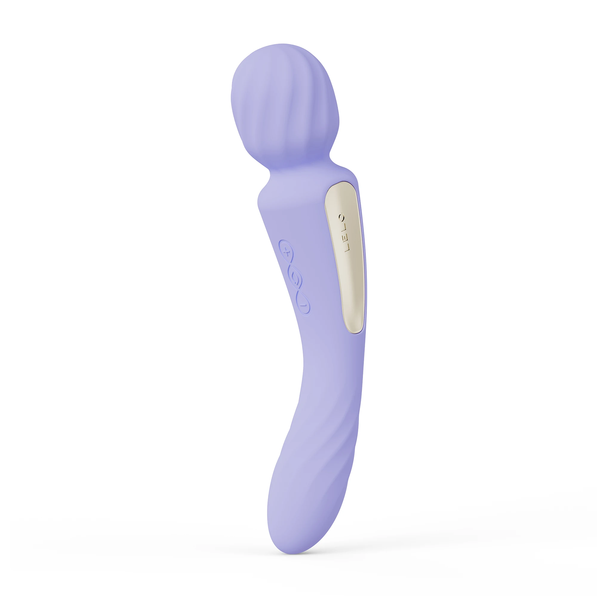 Switch Massajador de Varinha Dupla para Mulher com Aplicação Bluetooth e 12 Modos de Prazer, Lilás LELO