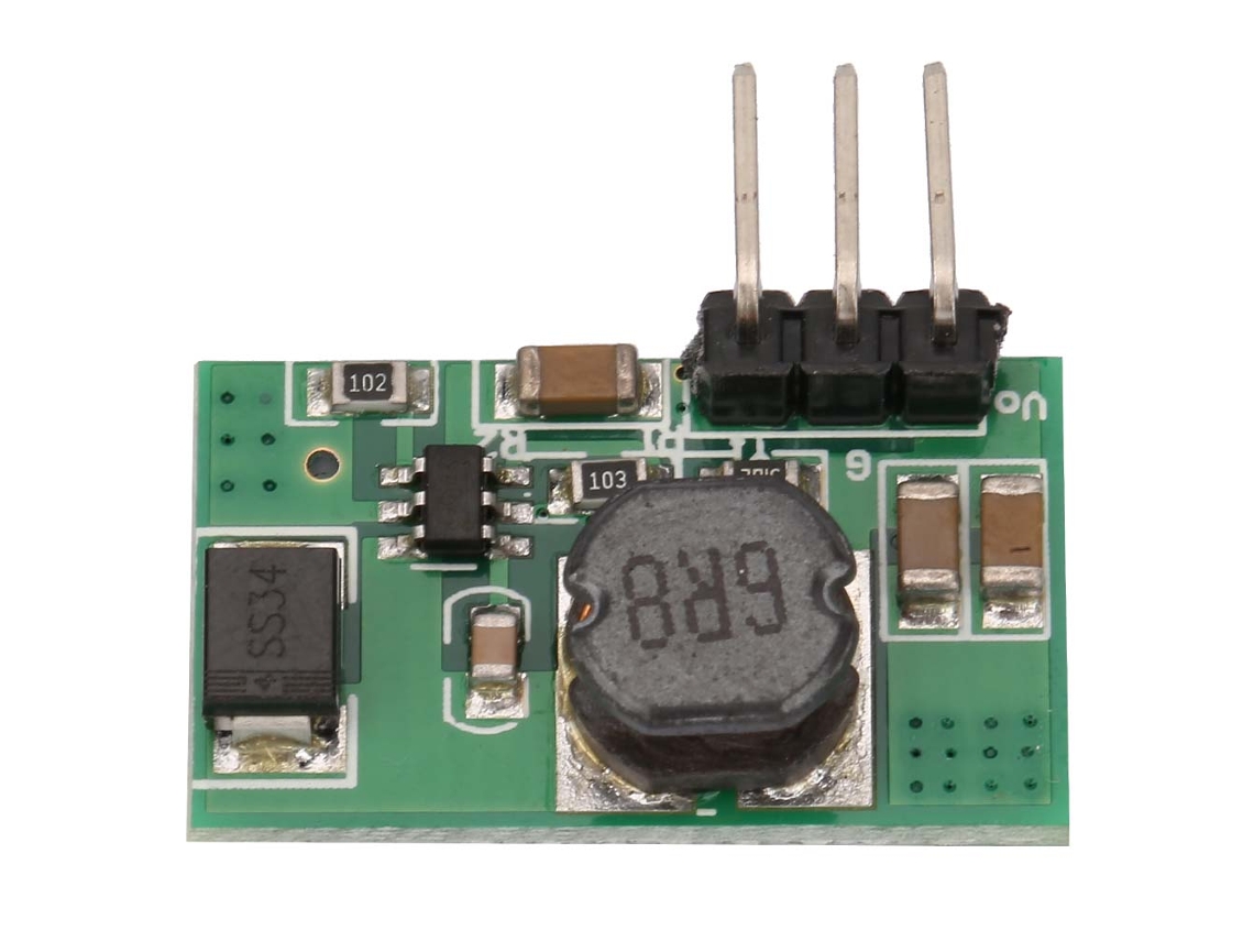 Fonte de alimentação DC DC buck step down de alta eficiência 2A 5-23V para 5V S/MARCA