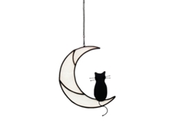 Decoração de Janela Cute de Gato LAXISCREED