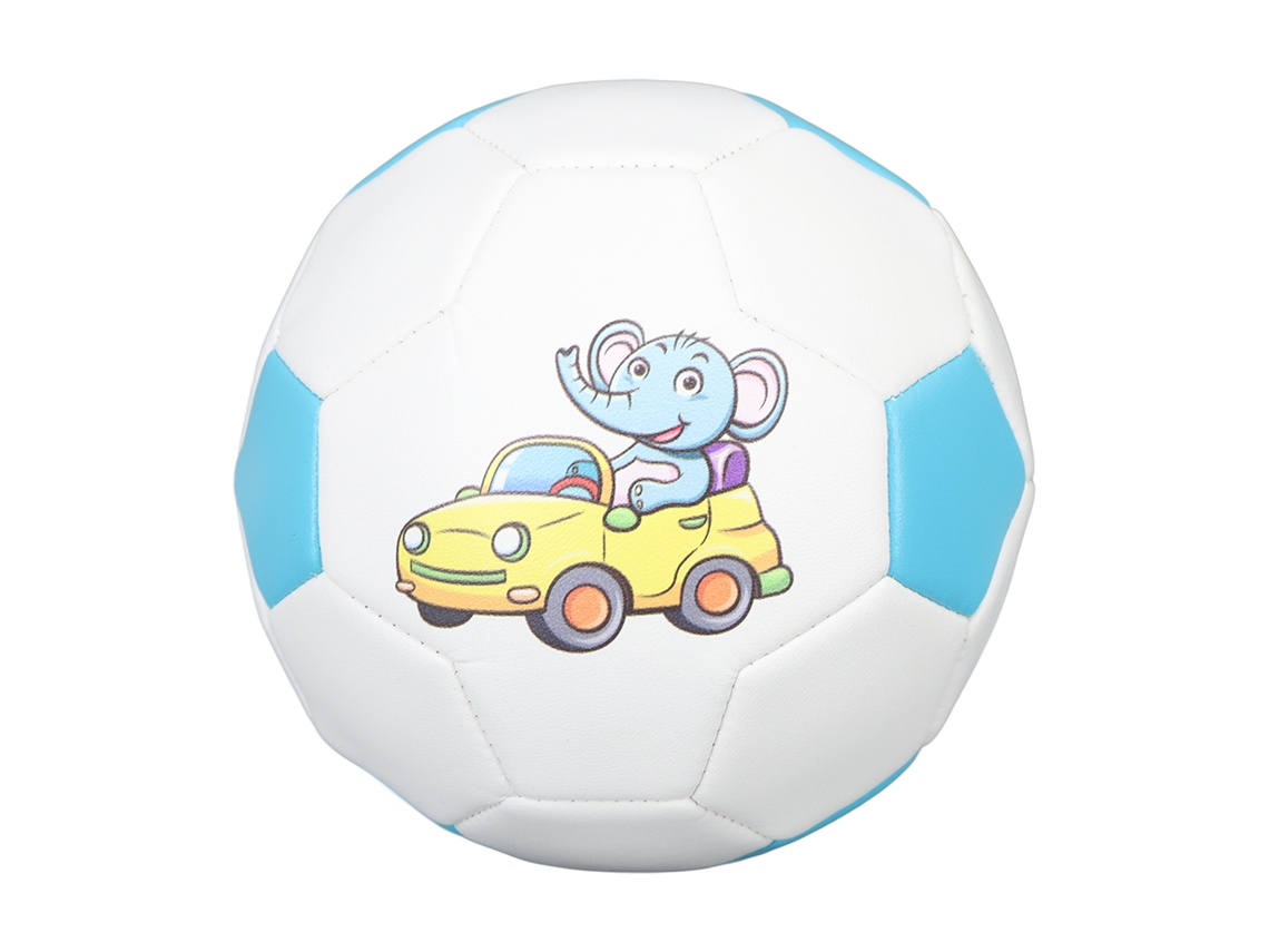 Bola De Futebol Infantil Tamanho 2 Inflável Com Padrão De Elefante Pvc Brinquedo Para Crianças