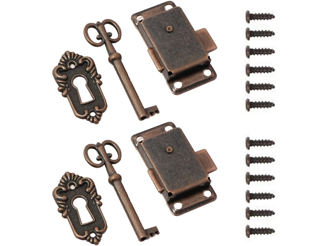 Fechadura Para Armário, De Segurança, Móveis, Fechaduras Vintage