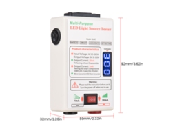 Testador de Retroiluminação LED para TV LCD, Teste de Pérolas e Diodos, Conversível 1mA/30mA, Portátil | S/MARCA