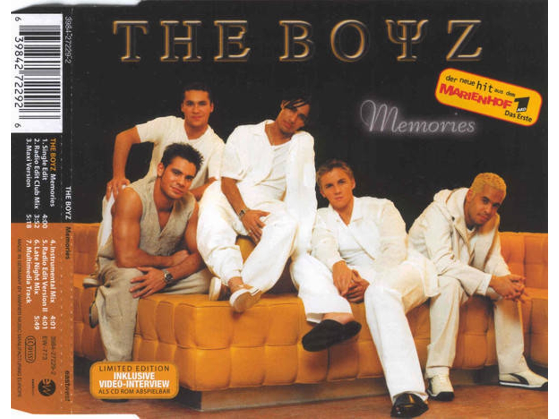 CD The Boyz - Memories