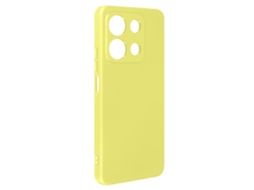 Capa Semirígida Softtouch para Xiaomi Redmi Note 13 AVIZAR Acrílico Amarelo