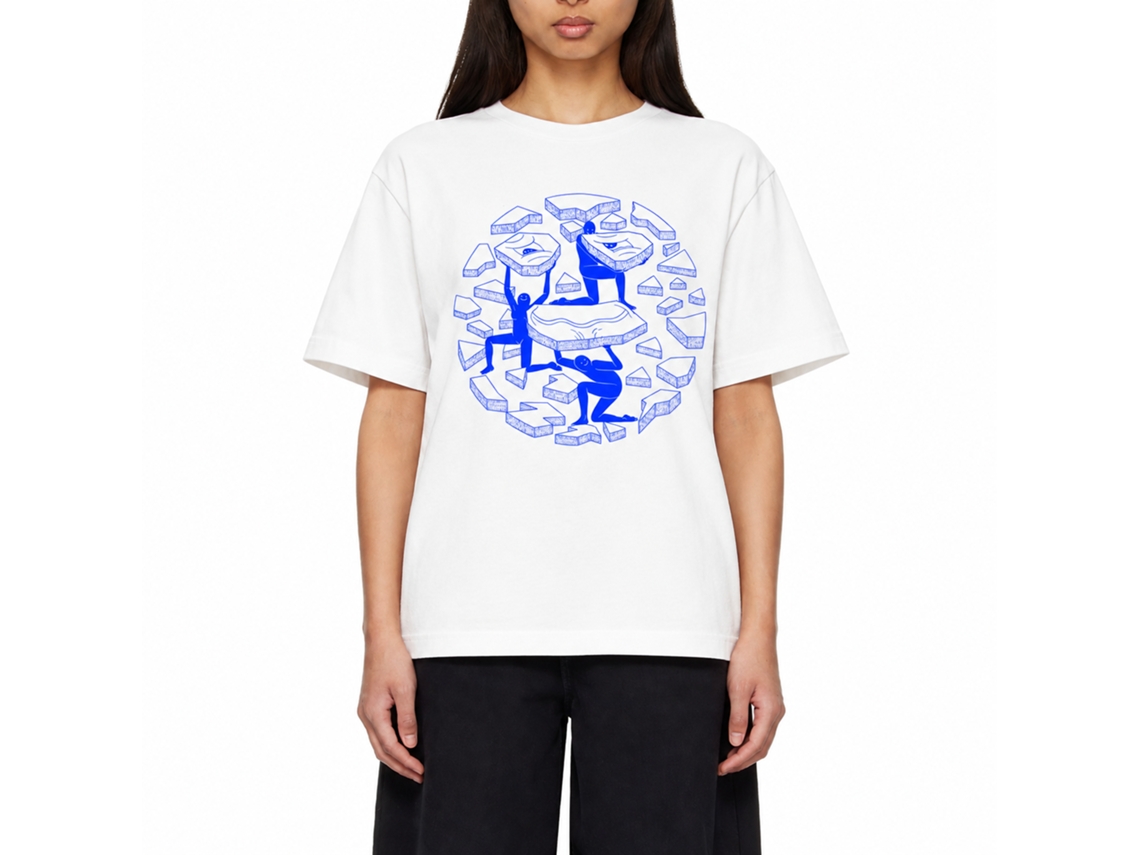 Camiseta Rockinstone A Little Help From My Friends Alex Jenkins - Estilo de designer exclusivo