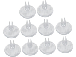 Palmilhas Autoadesivas De Gel Para A Parte Frontal Do Pé, Almofada De Silicone Para Alívio Pressão, 5 Pares Para Sapatos
