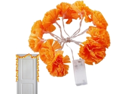 Flores Artificiais - De Calêndula Com Led Que Imitam A Realidade