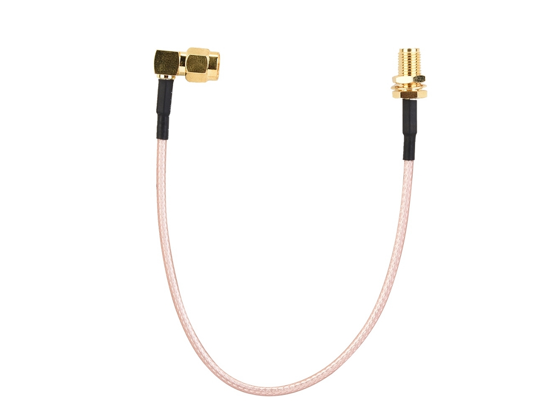 Cabo Coaxial Rf Sma Conector Fêmea A Macho Ângulo Direito