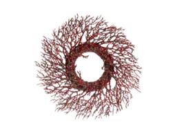 Coroa de Natal KRIST Rama Vermelho Azul 50 X 10 X 50 cm