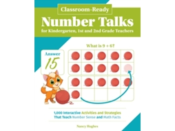 Livro Classroom-ready Number Talks For Kindergarten, First And Second Grade Teachers de Nancy Hughes (Inglês)
