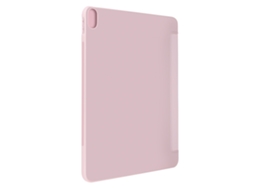 Capa Fólio Ipad Air 11' 2024 Aba Magnética Suporte Vídeo Teclado Luz Rosa AVIZAR
