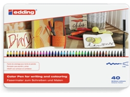 Pack Canetas de Feltro EDDING 1300 Multicor