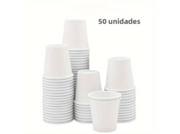 (50 Unidades) Pequenos Copos De Papel Descartáveis, Adequados Para Degustação De Café, Caramelo E Suco.
