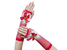 Meia Natalina Em Veludo Vermelho Com Detalhes Brancos, Para Doces E Presentes. Loja Olysi