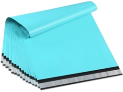 100pcs 15x23cm / 6x9 Bolsas Verde-azulado Poli Sacos De Expedição Envelopes Envelope Plástico Expedição