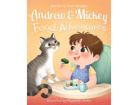 Livro Food Adventures with Andrew and Mickey. Childrens Book for Story Time de Annika Haydon (Inglês)