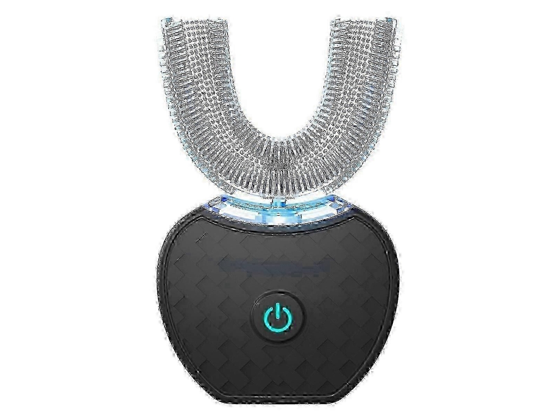 Escova de Dentes Elétrica Ultrassônica, Automática Inteligente em Formato U para Limpeza Comple Ta 360 ​​graus, Clareamento GOKOCO