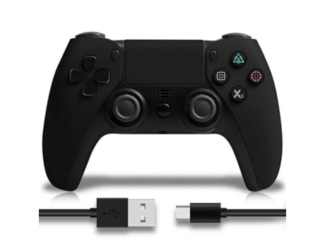 Comando PS4 KINSI Kinsi Dualshock (Wireless - Preto)