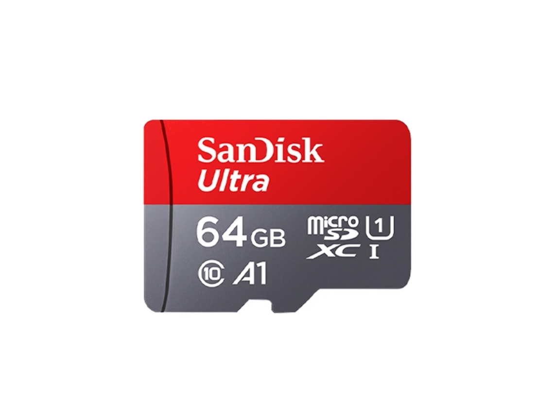 Cartão TF Sandisk 64GB 128GB 256GB Classe 10 Velocidade para Celular Câmera DVR Dourado