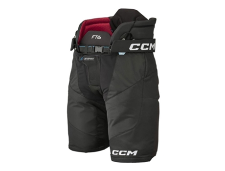 Calças de Hóquei no Gelo Jetspeed Ft6 Preto Lccm